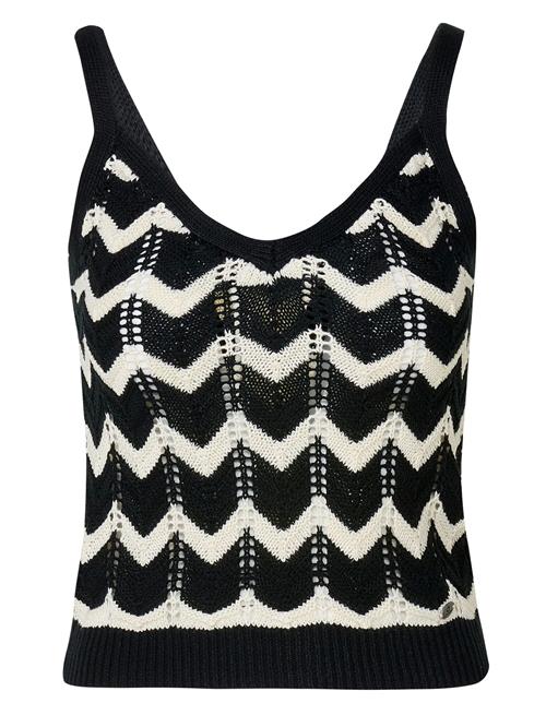 KOROSHI Sticktop  sort / offwhite