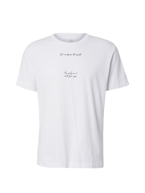 Key Largo Bluser & t-shirts 'Postcard'  lyseblå / curry / sort / hvid