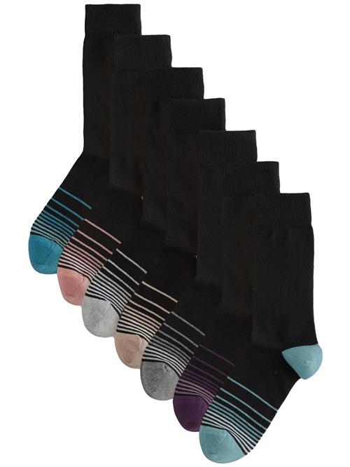 Next Sokker  lyseblå / grå-meleret / pink / sort