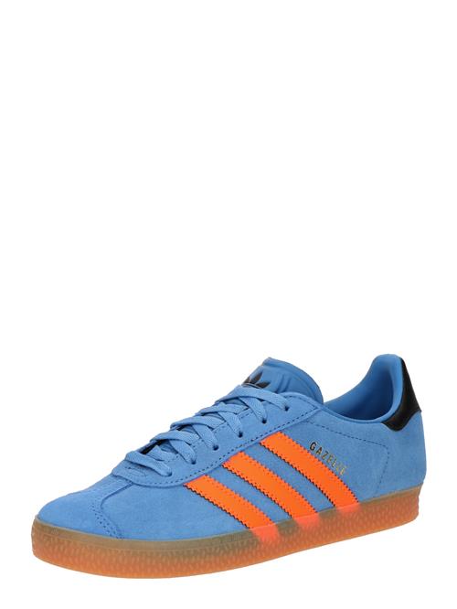 ADIDAS ORIGINALS Sneakers 'Gazelle'  blue denim / mørkeorange / sort
