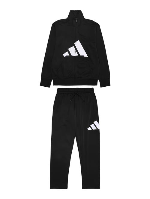 ADIDAS SPORTSWEAR Træningsdragt 'Essentials'  sort / hvid