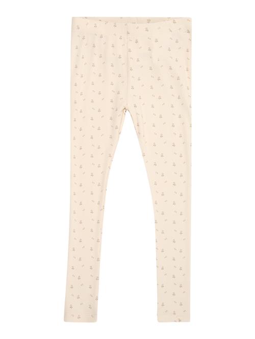Lil'Atelier Leggings 'NMFGago Lil'  lysebeige / grøn / pastelpink