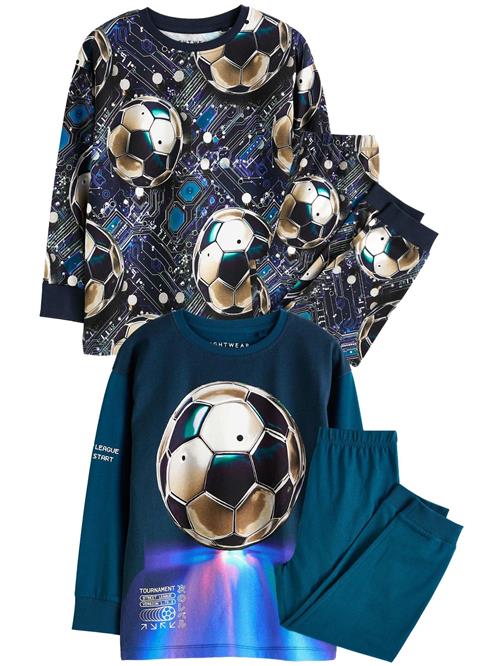 Next Nattøj  navy / grå / petroleum