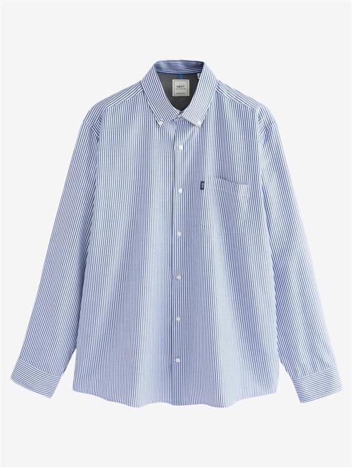 Next Skjorte  safir / hvid