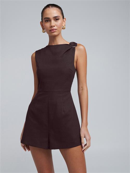 BWLDR Jumpsuit 'Zenay'  choko