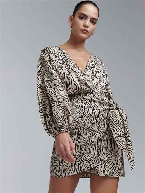 BWLDR Kjole 'Greece'  beige / sort