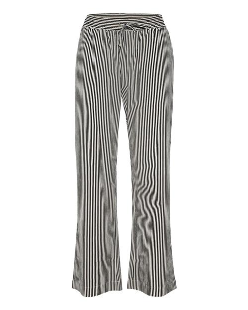 SAINT TROPEZ Bukser 'Zalinda'  natblå / hvid