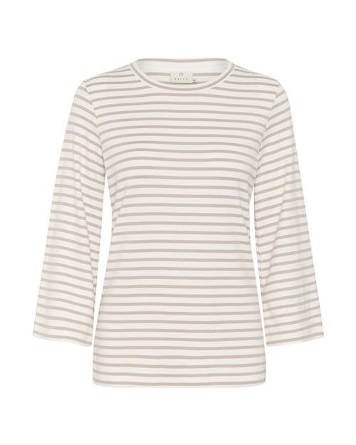 Kaffe Shirts 'Liddy'  beige / hvid