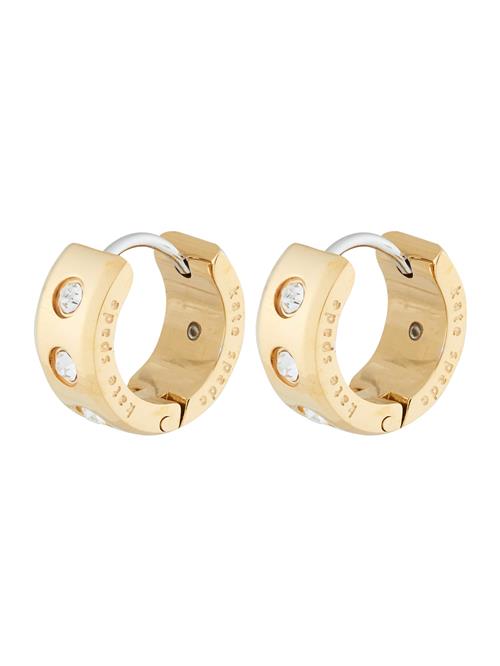 Kate Spade Øreringe 'Set In Stone Chunky Huggies'  guld
