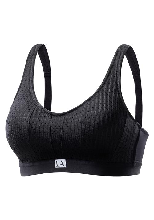 LASCANA ACTIVE Sports-BH  sort / hvid