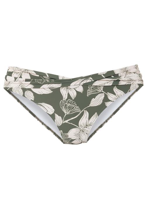 s.Oliver Bikinitrusse  mørkegrøn / hvid