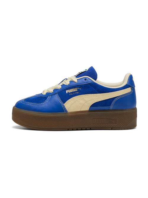 PUMA Sneaker low 'Palermo Elevata CF'  chamois / blå / ensian / guld