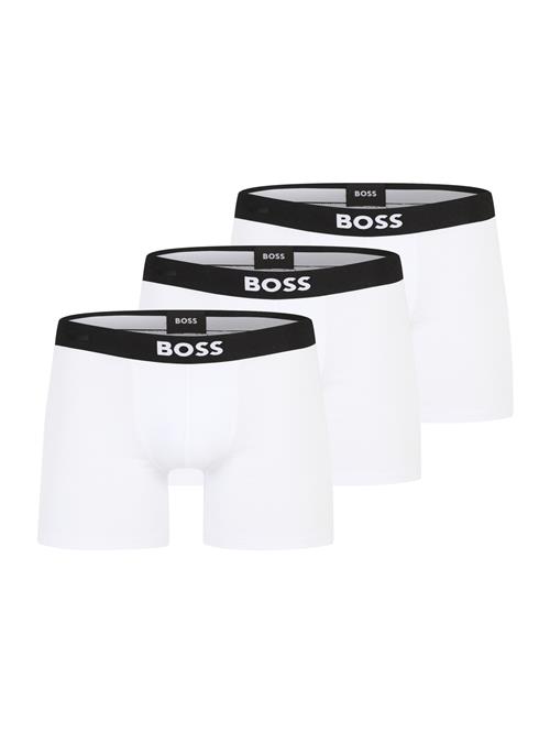BOSS Boksershorts  sort / hvid
