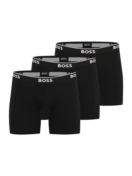 BOSS Boksershorts  sort / hvid