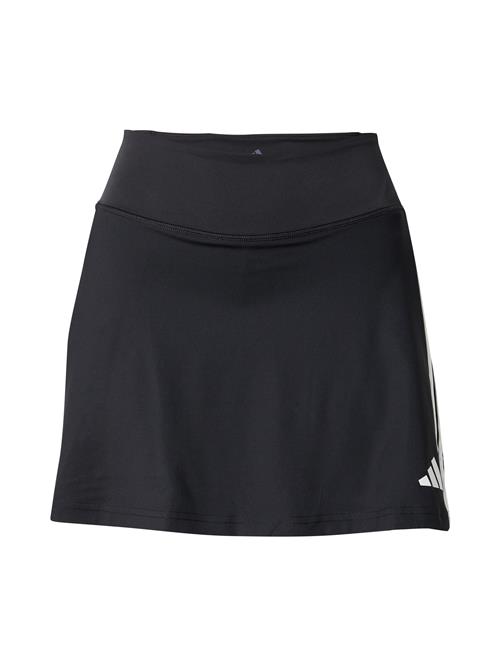 ADIDAS PERFORMANCE Sportsnederdel  sort / hvid