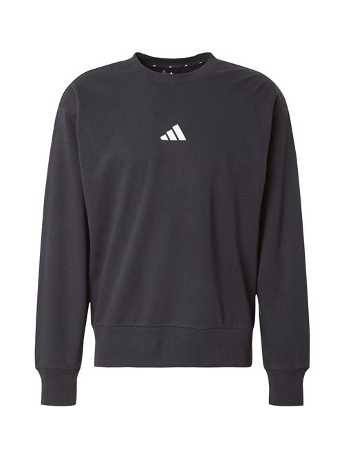 ADIDAS SPORTSWEAR Sportsweatshirt 'FEELCOZY'  sort / hvid