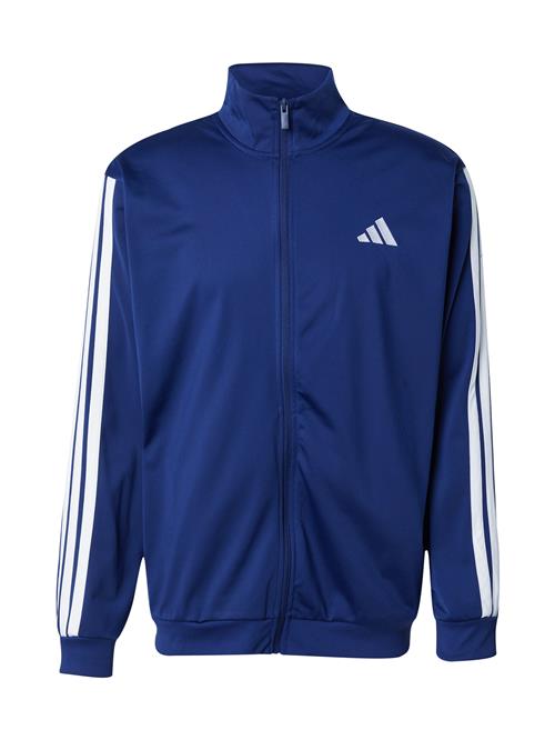 ADIDAS SPORTSWEAR Træningsjakke  mørkeblå / hvid