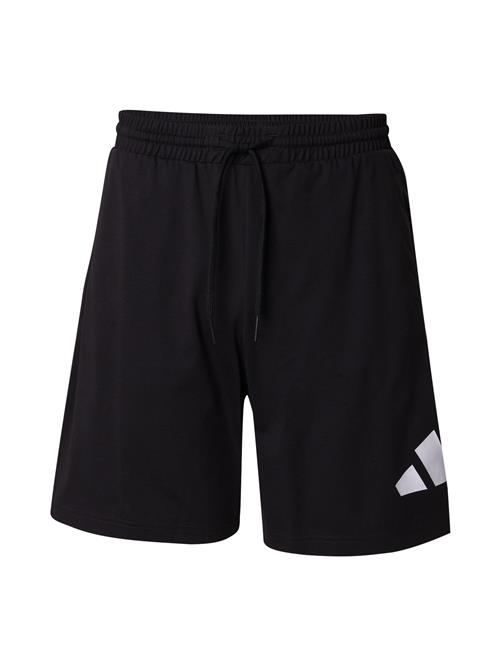 ADIDAS SPORTSWEAR Sportsbukser  sort / hvid