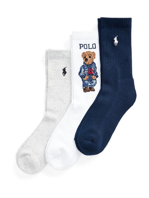 Polo Ralph Lauren Sokker  navy / brun / grå-meleret / hvid