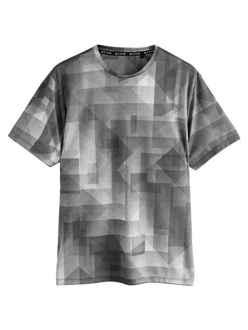 Next Funktionsskjorte  grå / lysegrå / sort