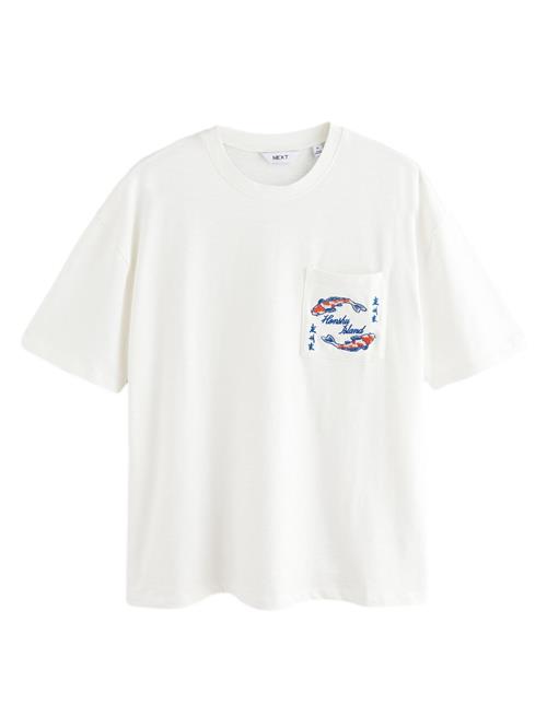 Next Bluser & t-shirts  ecru / blå / orange