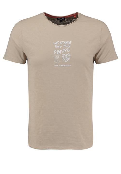 Key Largo Bluser & t-shirts 'WEST SIDE'  beige / blandingsfarvet
