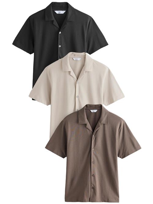 Next Skjorte  beige / brun / sort