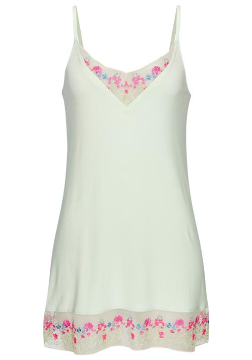 LASCANA Negligée  pastelgrøn / lysegrøn / blandingsfarvet / pink