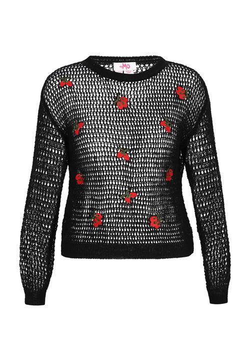 MYMO Pullover  rød / sort