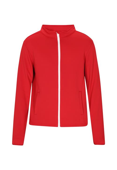 COSIMON Sweatjakke  rød / hvid