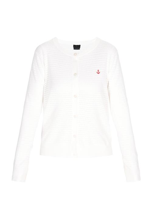 DreiMaster Klassik Cardigan  rød / hvid