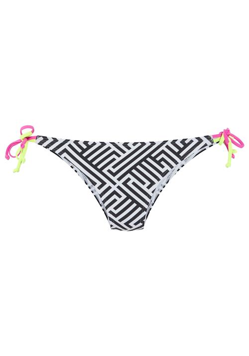 BUFFALO Bikinitrusse  neongul / pink / sort / hvid