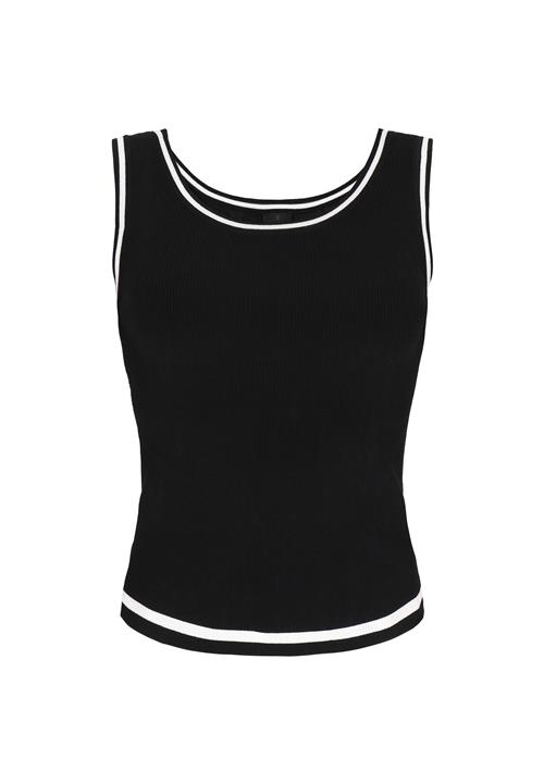 DreiMaster Klassik Sticktop  sort / hvid