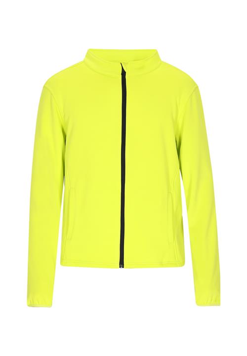 Festland Sweatjakke  lime / sort