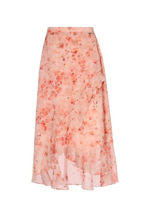 DreiMaster Vintage Nederdel  brun / orange / abrikos