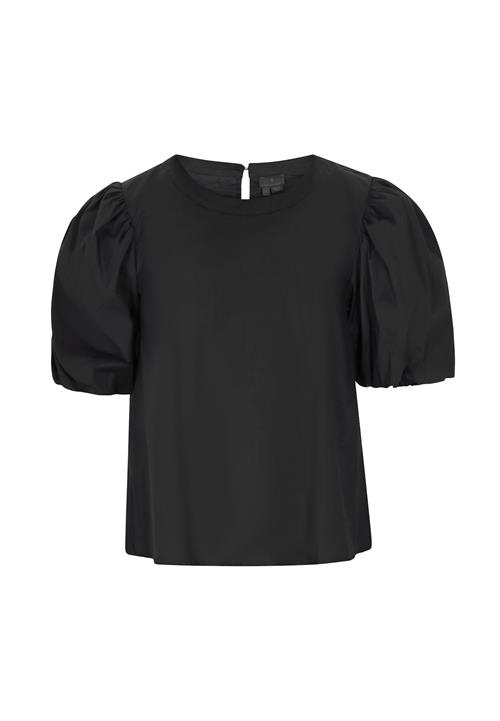 DreiMaster Klassik Bluse  sort