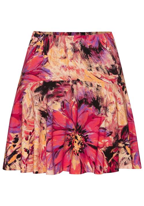 LASCANA Nederdel  orange / pink / pudder / sort