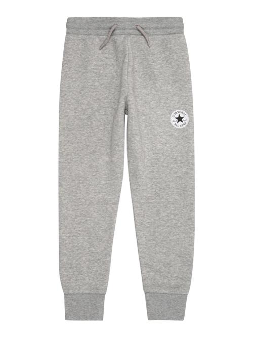 CONVERSE Bukser 'CHUCK'  grå-meleret / sort / hvid