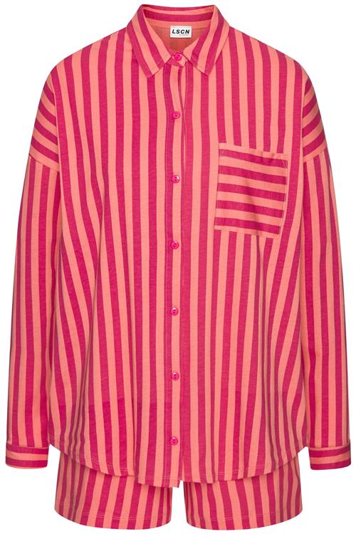 LSCN by LASCANA Shorty  laks / mørk pink