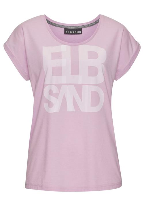 Elbsand Shirts  lilla / hvid