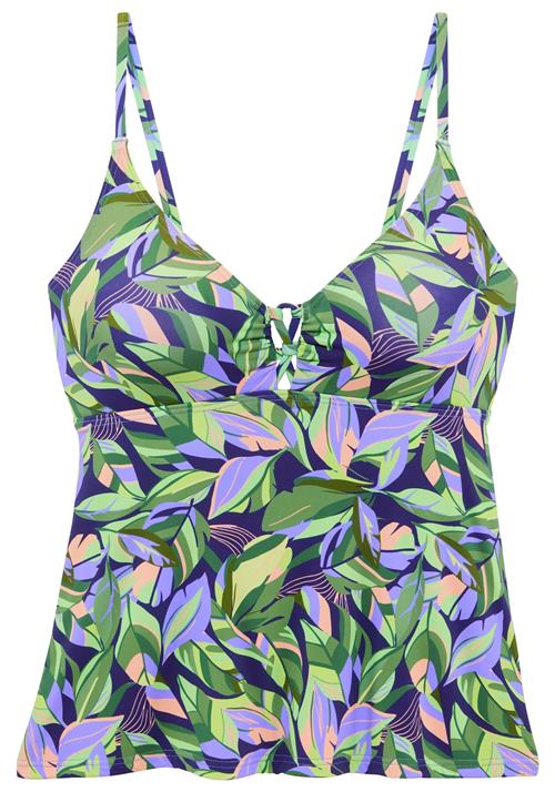 s.Oliver Tankini-overdel  navy / dueblå / grøn / lysegrøn