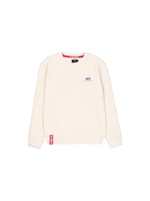 ALPHA INDUSTRIES Sweatshirt  beige / safir