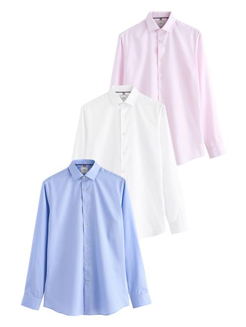 Next Skjorte  lyseblå / lys pink / hvid