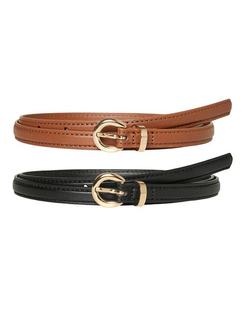 VERO MODA Bælte 'VMKATJA'  brun / sort