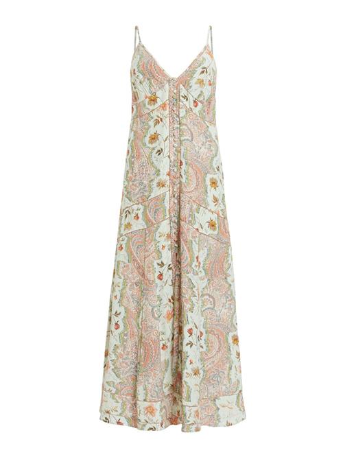 AllSaints Kjole 'DAHLIA'  gul / grøn / orange / hvid