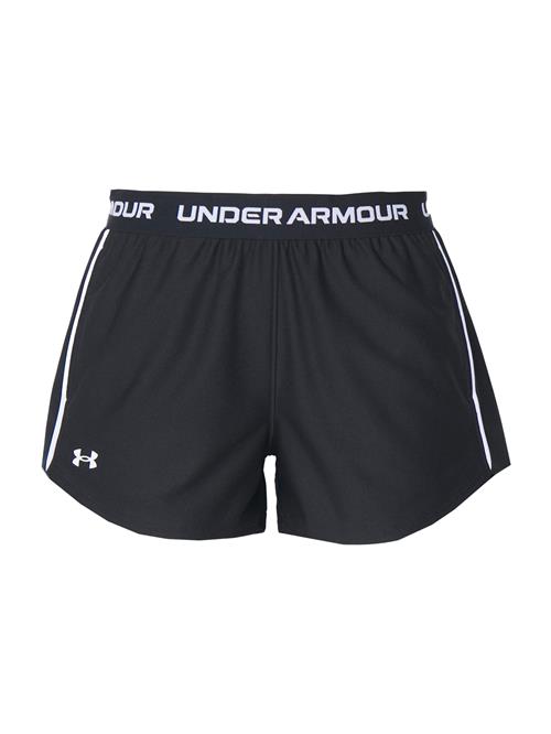 UNDER ARMOUR Sportsbukser 'Play Up'  sort / hvid