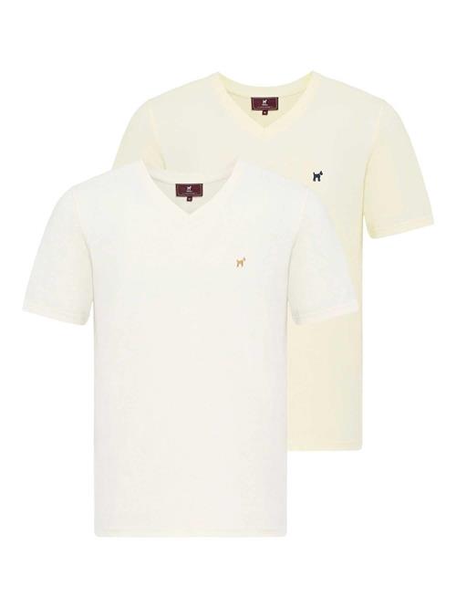 Williot Bluser & t-shirts  pastelgul / hvid