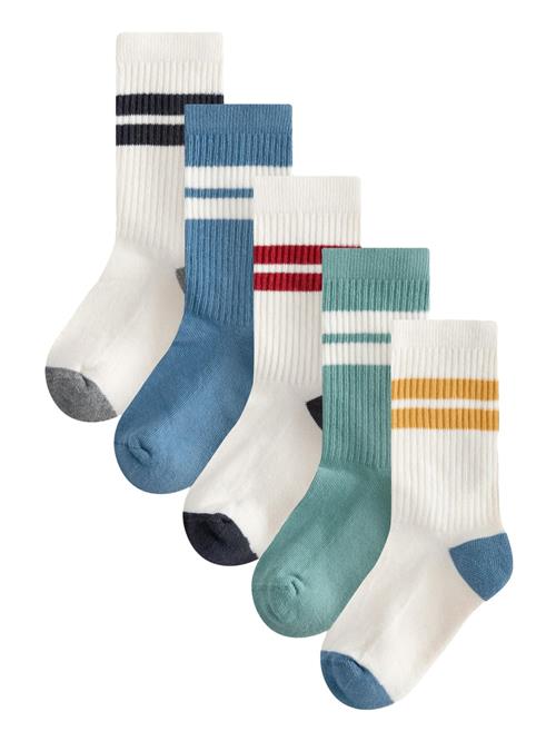 Next Sokker  turkis / blue denim / sort / hvid