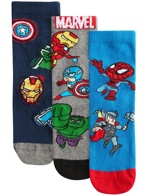 Next Sokker  marin / azur / grå / mørkerød