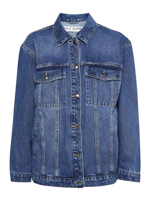 PULZ Jeans Overgangsjakke ' ALORA '  indigo